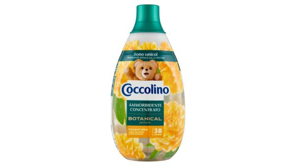 Coccolino Ammorbidente Concentrato Botanical perfume bouquet estivo 38 Lavaggi 570 ml