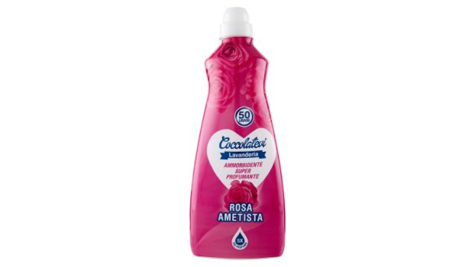 Coccolatevi Lavanderia Ammorbidente Super Profumante Rosa Ametista 1250 ml