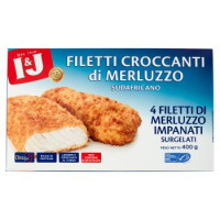 I&J Filetti Croccanti di Merluzzo Sudafricano 400 g