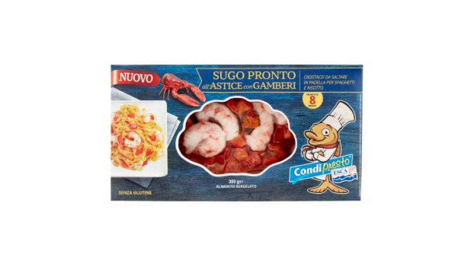 Esca Condipresto Sugo Pronto all'Astice con Gamberi 350 g