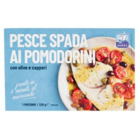 Cuoco di Bordo Pesce Spada ai Pomodorini con olive e capperi Surgelato 220 g