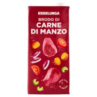 Esselunga Brodo di carne di manzo 1 L