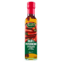 Aromolio Olio e Peperoncino Condimento a Base di Olio Extravergine di Oliva 100% Italiano 250 ml