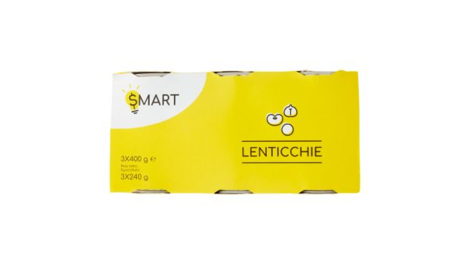 Smart Lenticchie 3 x 400 g