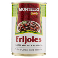 Montello Frijoles Fagioli Neri alla Messicana 400 g
