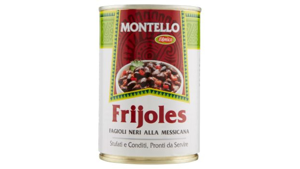 Montello Frijoles Fagioli Neri alla Messicana 400 g