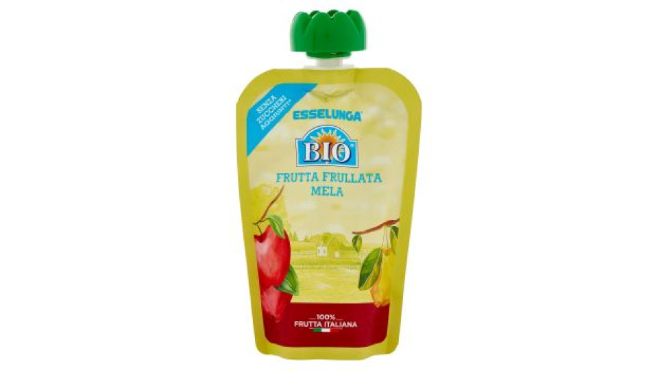 Esselunga Bio Frutta frullata mela 100 g