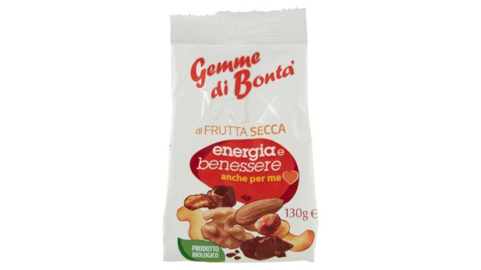 Gemme di Bontà Mix di Frutta Secca energia e benessere anche per me 130 g