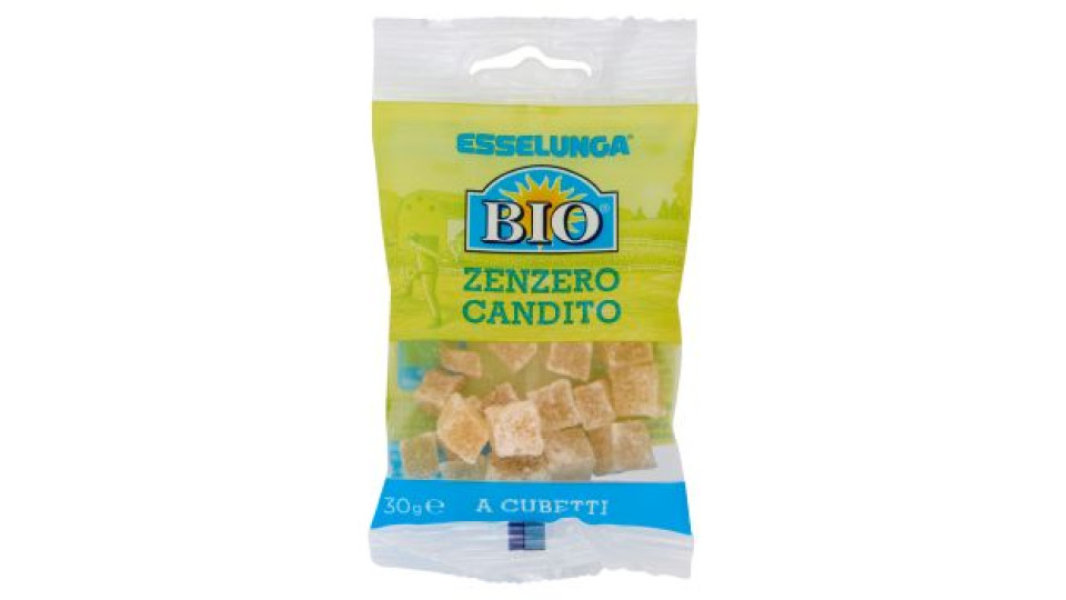 Esselunga Bio Zenzero candito a cubetti 30 g