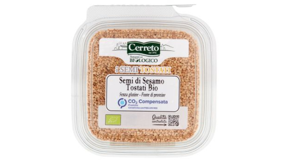 Cerreto i Semi Tostati Semi di Sesamo Tostati Bio 100 g