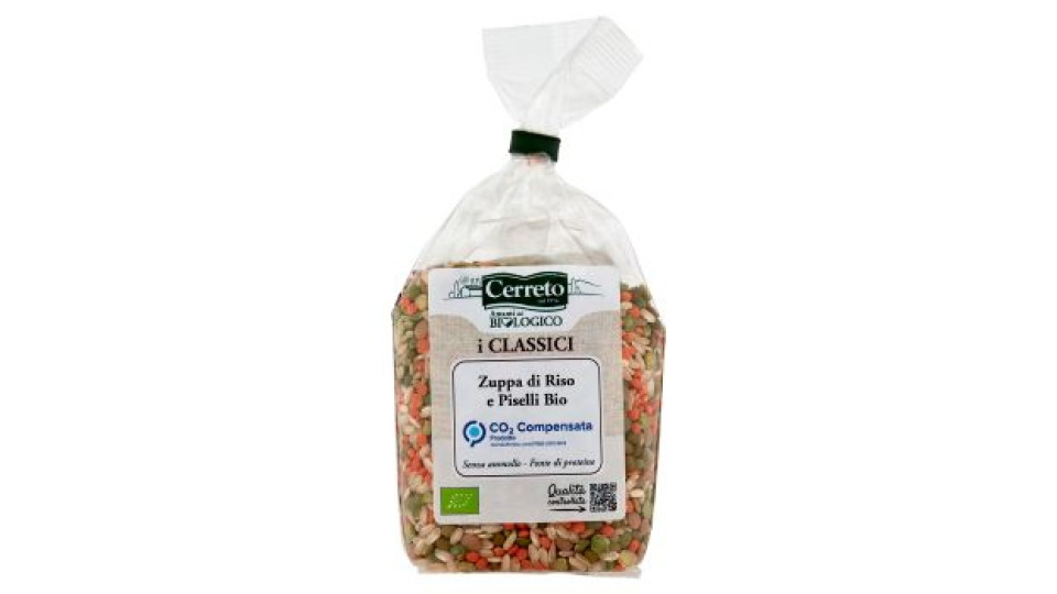 Cerreto i Classic Zuppa di Riso e Piselli Bio 350 g