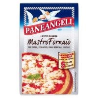 PANEANGELI Lievito di Birra Mastro Fornaio per Pizze, Focacce, Pani Speciali e Dolci 5 x 7 g
