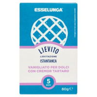 Esselunga Lievito vanigliato per dolci con cremor tartaro 5 x 16 g