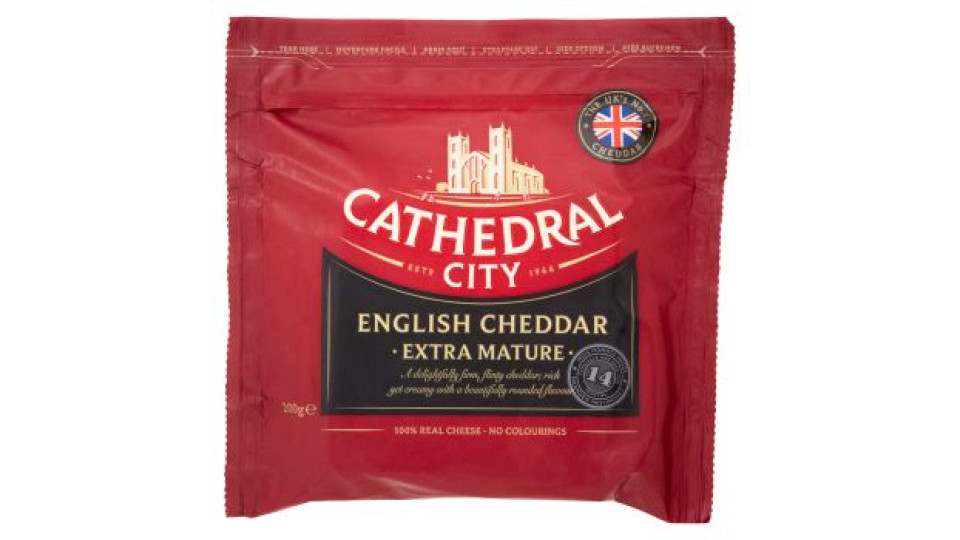 Cathedral City English Cheddar Extra Mature 200 g