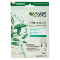 Garnier SkinActive Hydra Bomb Maschera Viso in Tessuto Super Idratante Opacizzante per Pelli Miste o Grasse