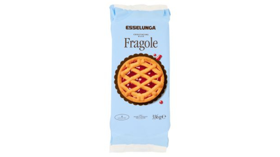 Esselunga Crostatine alla fragola 8 x 42 g