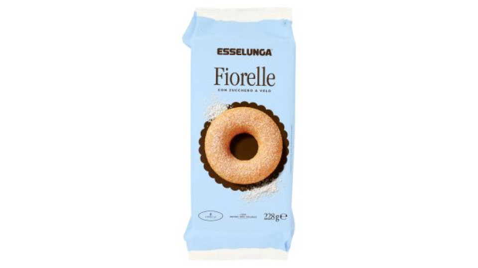 Esselunga Fiorelle con zucchero a velo 6 x 38 g