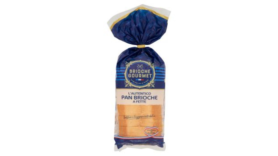 Brioche Gourmet l'Autentico Pan Brioche a Fette 500 g