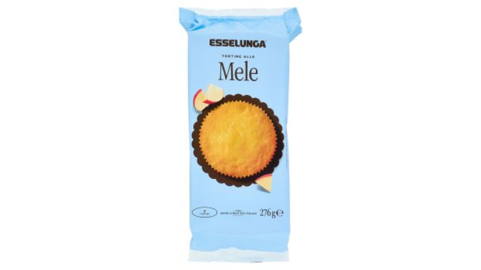 Esselunga Tortine alle mele 6 x 46 g