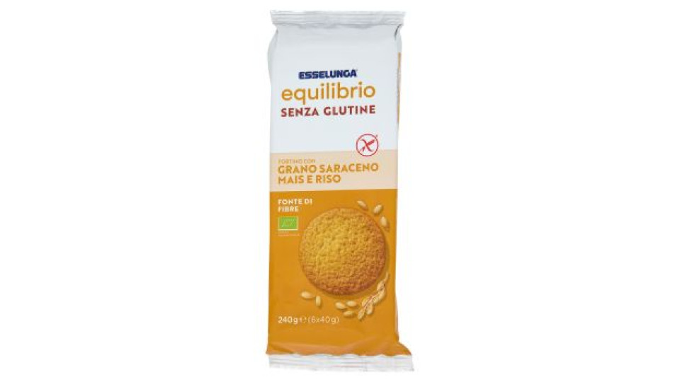 Esselunga Equilibrio Tortino con grano saraceno mais e riso senza glutine 6 x 40 g