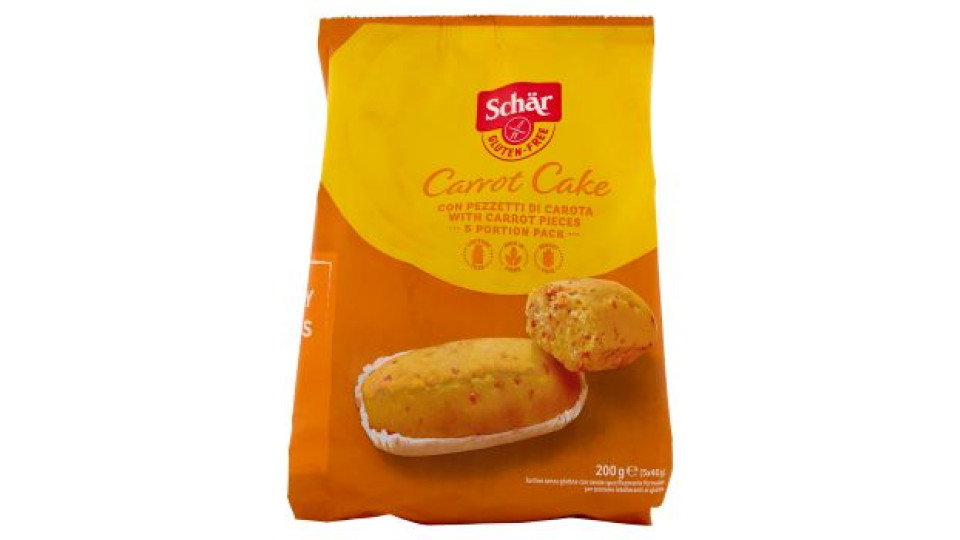 Schär Carrot Cake 5 x 40 g