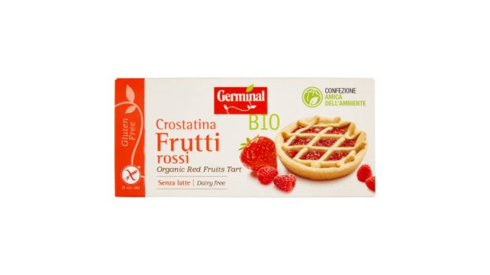 Germinal Bio Crostatina Frutti rossi Gluten Free 6 x 33,4 g