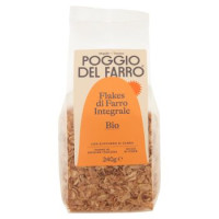 Poggio del Farro Flakes di Farro Integrale Bio 240 g