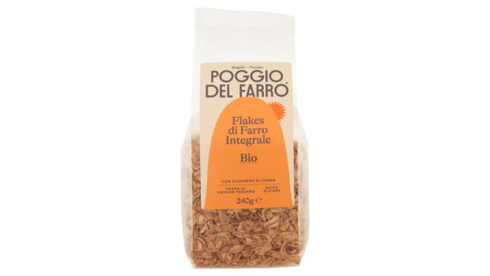 Poggio del Farro Flakes di Farro Integrale Bio 240 g