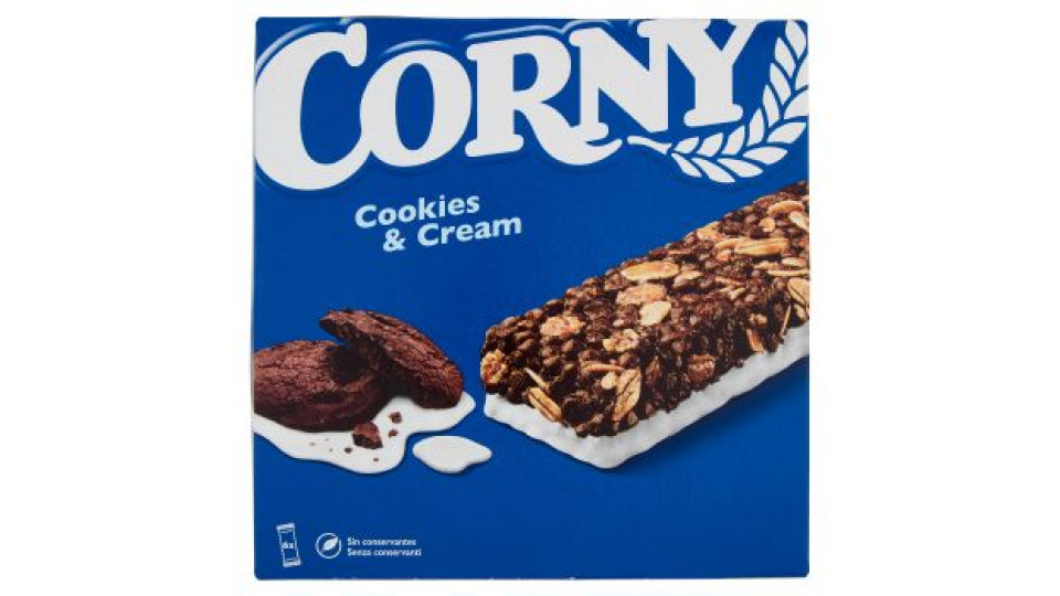 Corny Cookies & Cream 6 x 23 g