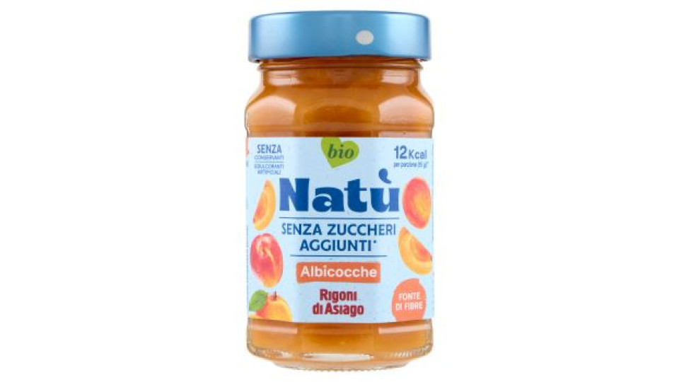 Rigoni di Asiago Natù Senza Zuccheri Aggiunti° Albicocche bio 240 g