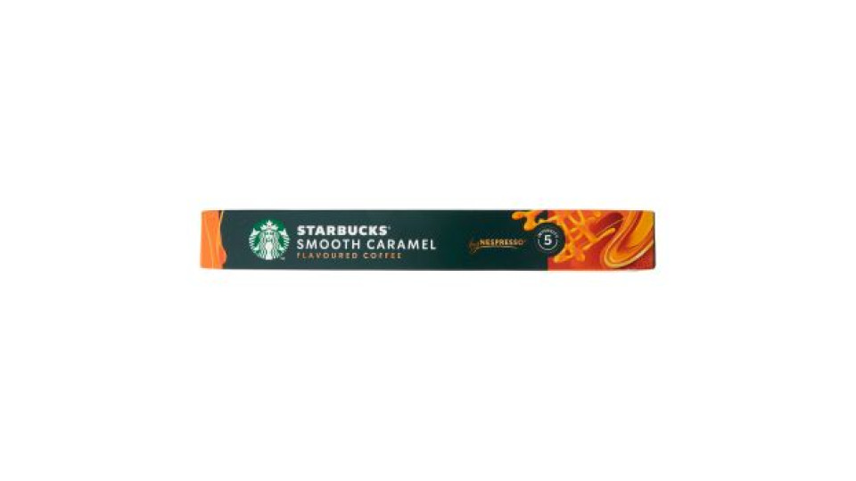 STARBUCKS Smooth Caramel Flavoured by Nespresso Caffè al Caramello 10 capsule 51 g