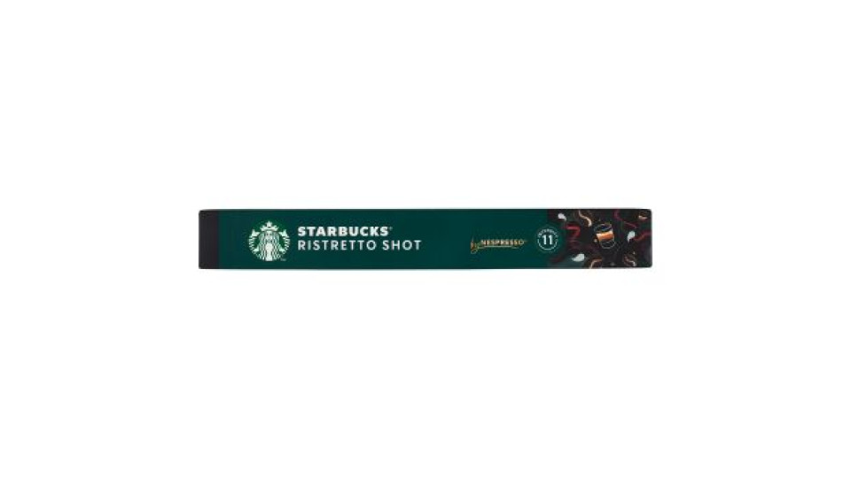 STARBUCKS Ristretto Shot by Nespresso Caffè Ristretto 10 Capsule 57g