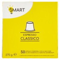 Smart Espresso classico 50 capsule compatibili Nespresso* 275 g
