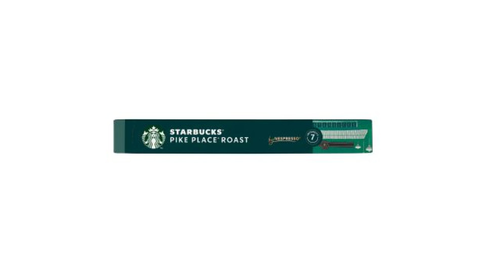 STARBUCKS Pike Place by Nespresso Caffè lungo 10 Capsule 53 g