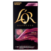 L'Or Espresso India- 10 Capsule Caffè Compatibili con Macchine Nespresso*® Original 52g