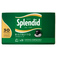 Splendid Ristretto 12 - 30 Capsule Caffè Compatibili con Macchine Nespresso*® Original 156g