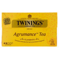 Twinings Agrumance Tea Tè Nero al profumo di agrumi 20 filtri The 40 g