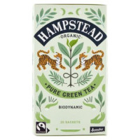 Hampstead Organic Pure Green Tea Biodynamic 20 Sachets 40 g