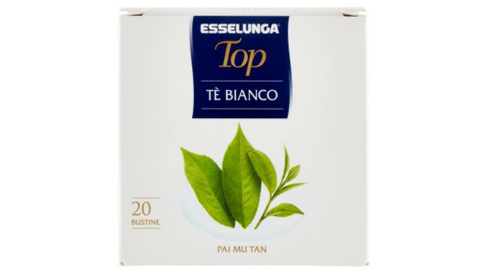 Esselunga Top Tè bianco pai mu tan 20 bustine 40 g