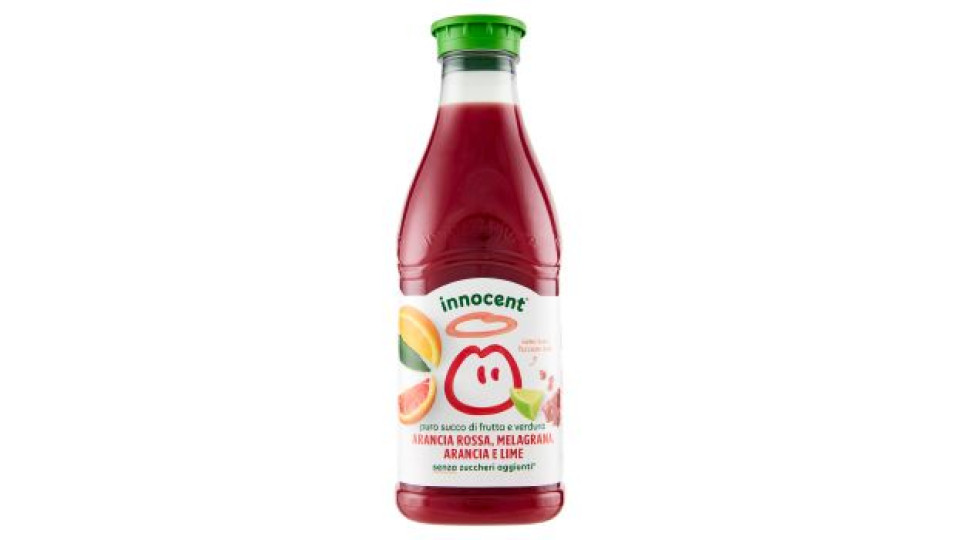 innocent puro succo di frutta Arancia Rossa, Melagrana, Arancia e Lime 900 ml