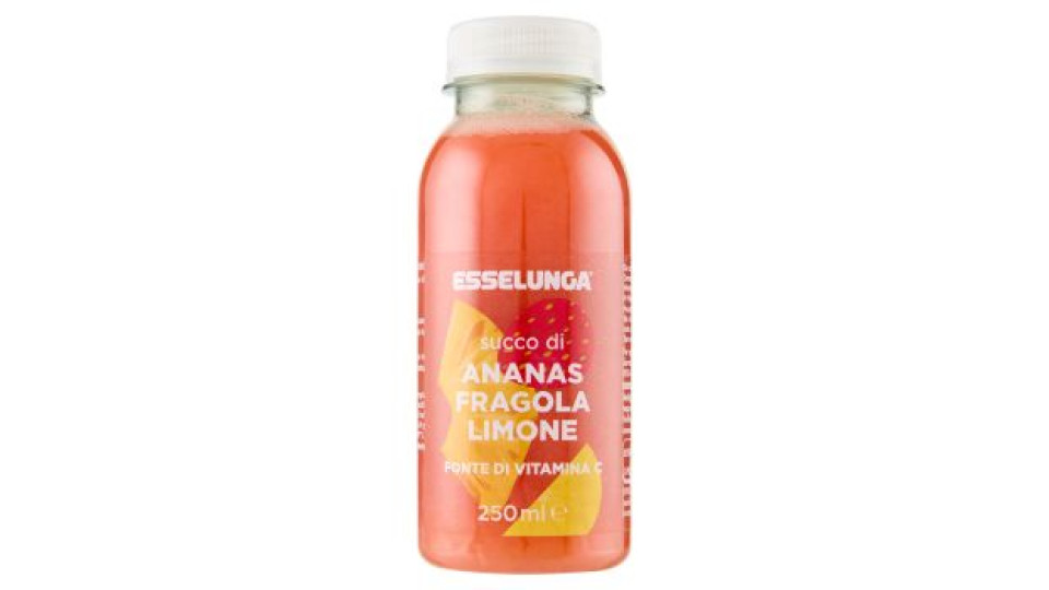 Esselunga Succo di ananas fragola limone 250 ml