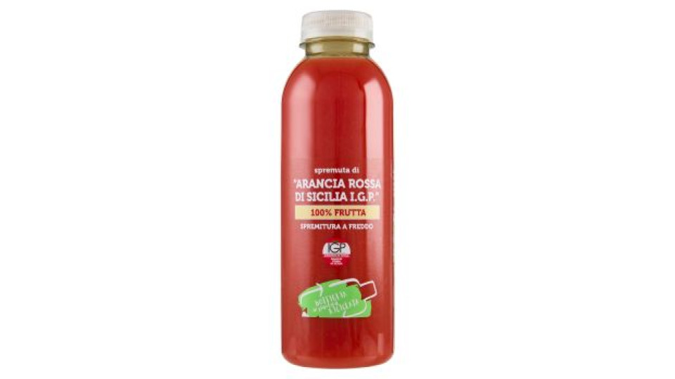 Spremuta di "Arancia Rossa di Sicilia I.G.P." 500 ml