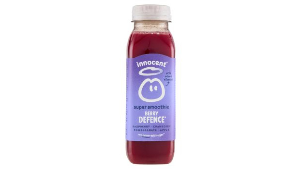 innocent super smoothie Berry Defense* Raspberry - Cranberry - Pomegranate - Apple 300 ml