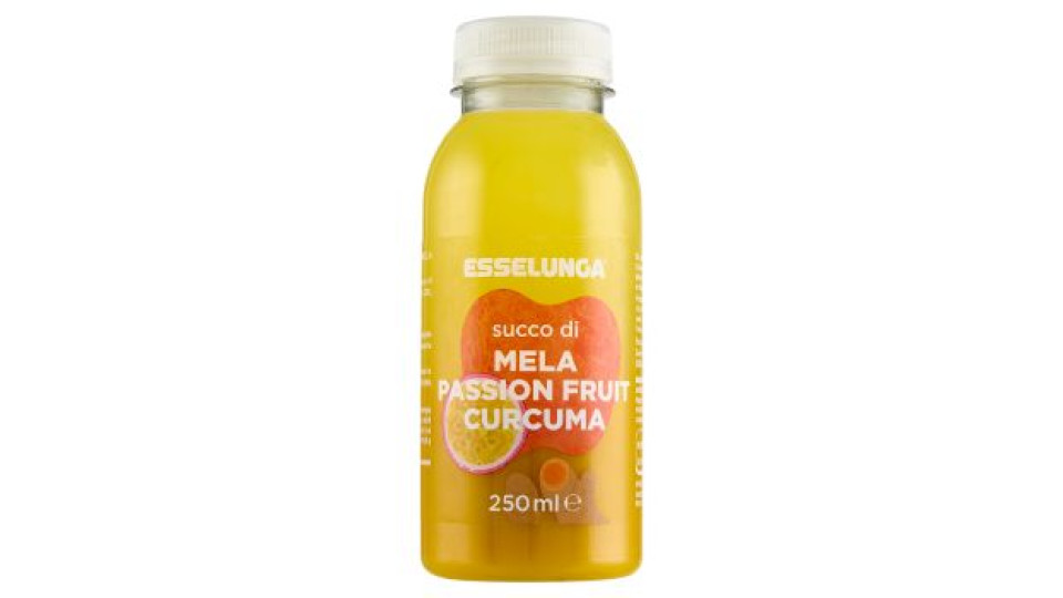 Esselunga Succo di mela, passion fruit, curcuma 250 ml