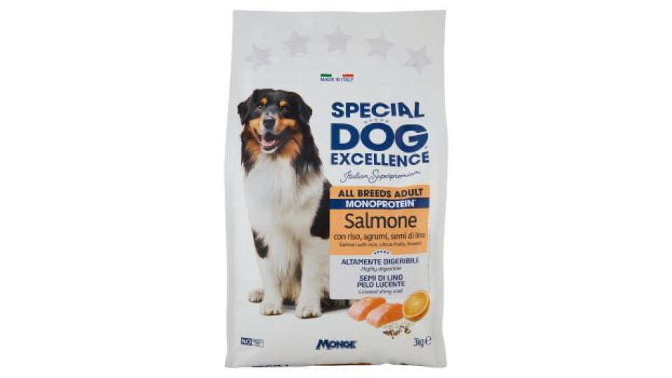 Special Dog Excellence All Breeds Monoprotein* Salmone 3 kg