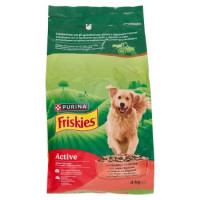 PURINA FRISKIES Cane Active con Manzo 4 kg