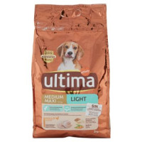 ultima Dog Medium Maxi +10 kg Light Pollo 3 kg