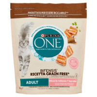 PURINA ONE Bifensis Grain Free Adult Salmone 350 g