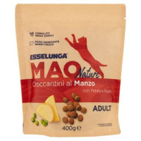 Esselunga Mao nature Croccantini al manzo con patate e piselli adult 400 g