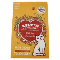 Lily's Kitchen, alimento nutrizionalmente completo per gatti adulti, pollo fresco con ortaggi ed erbe 800 g